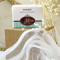 GINGER - Skin Like Butter - Shea Butter 4 oz Soap Bar