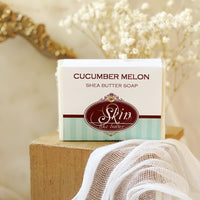 CUCUMBER MELON - Skin Like Butter - Shea Butter 4 oz Soap Bar