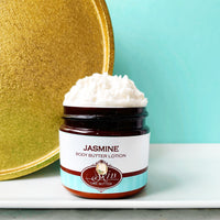 JASMINE scented thick luxurious Body Butter in 2 oz to 16 oz jars or bottles