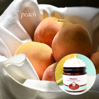 PEACH  scented water free, vegan non-greasy Body Butter Lotion