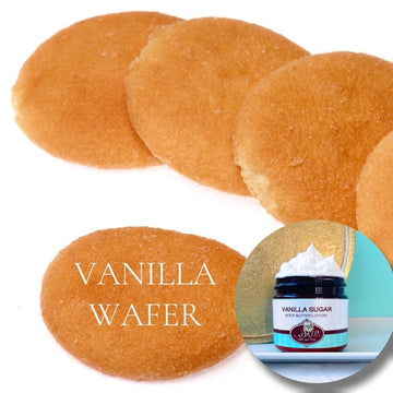 VANILLA WAFFER scented Body Butter, waterfree and non-greasy, vegan