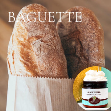 BAGUETTE scented Body Butter that's vegan, and water free