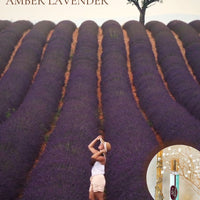 AMBER LAVENDER Roll On Travel Perfume in a Roll on or Spray bottle - Buy 1 get 1 50% off-use coupon code 2PLEASE