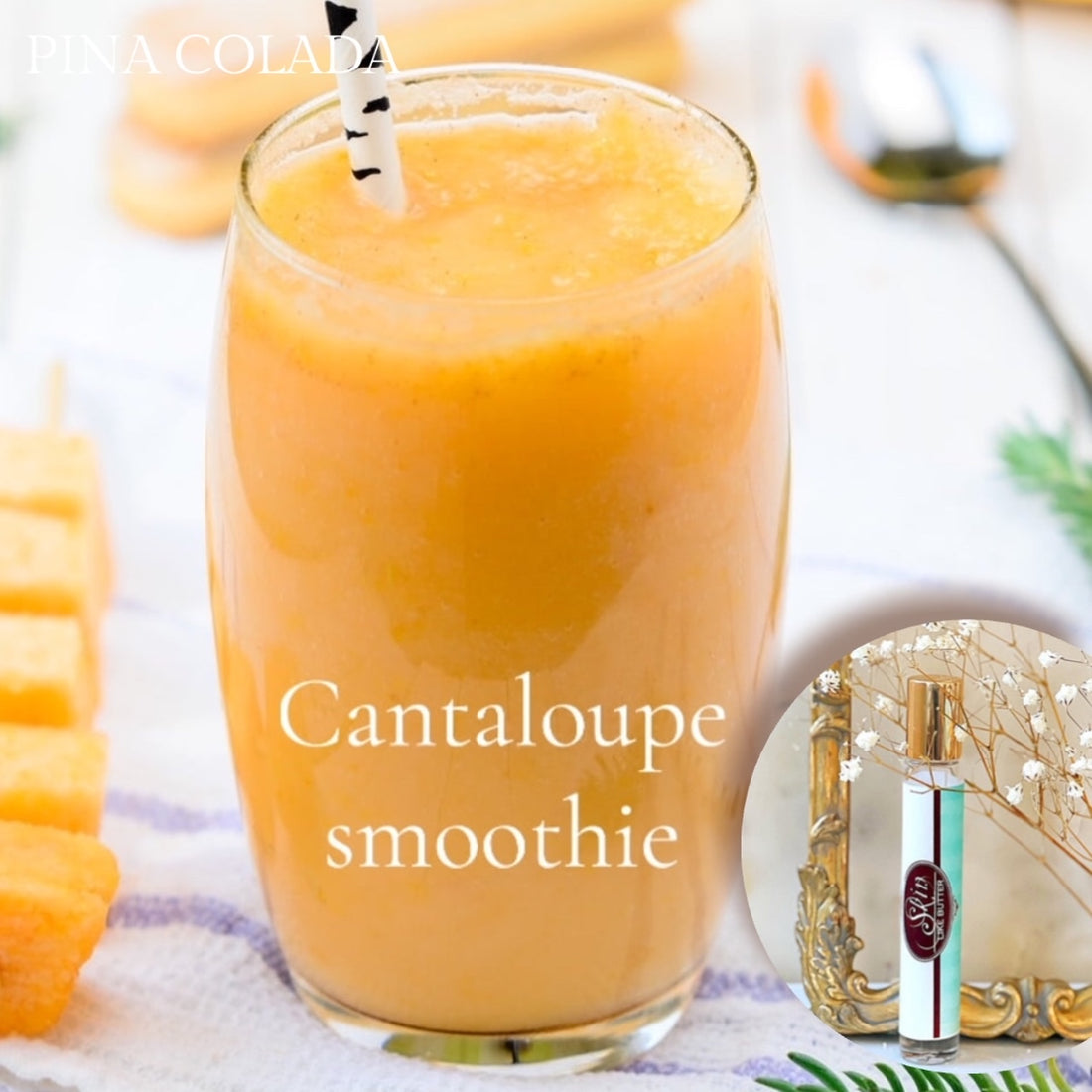 CANTALOUPE SMOOTHIE Roll On Travel Perfume in a Roll on or Spray bottle