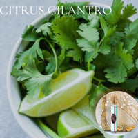 CITRUS CILANTRO Roll On Travel Perfume in a Roll on or Spray bottle - Buy 1 get 1 50% off-use coupon code 2PLEASE