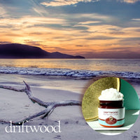 DRIFTWOOD scented Body Butter, waterfree and non-greasy, vegan