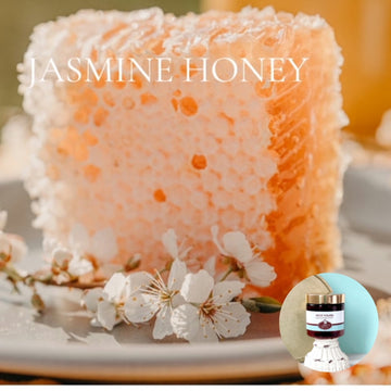 JASMINE HONEY scented Body Butter in an amber  2, 4, 8, or 16 oz bottle or jar