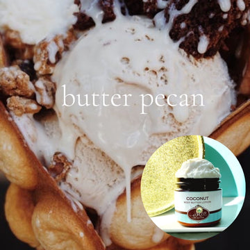 BUTTER PECAN - scented Body Butter, waterfree and non-greasy, vegan