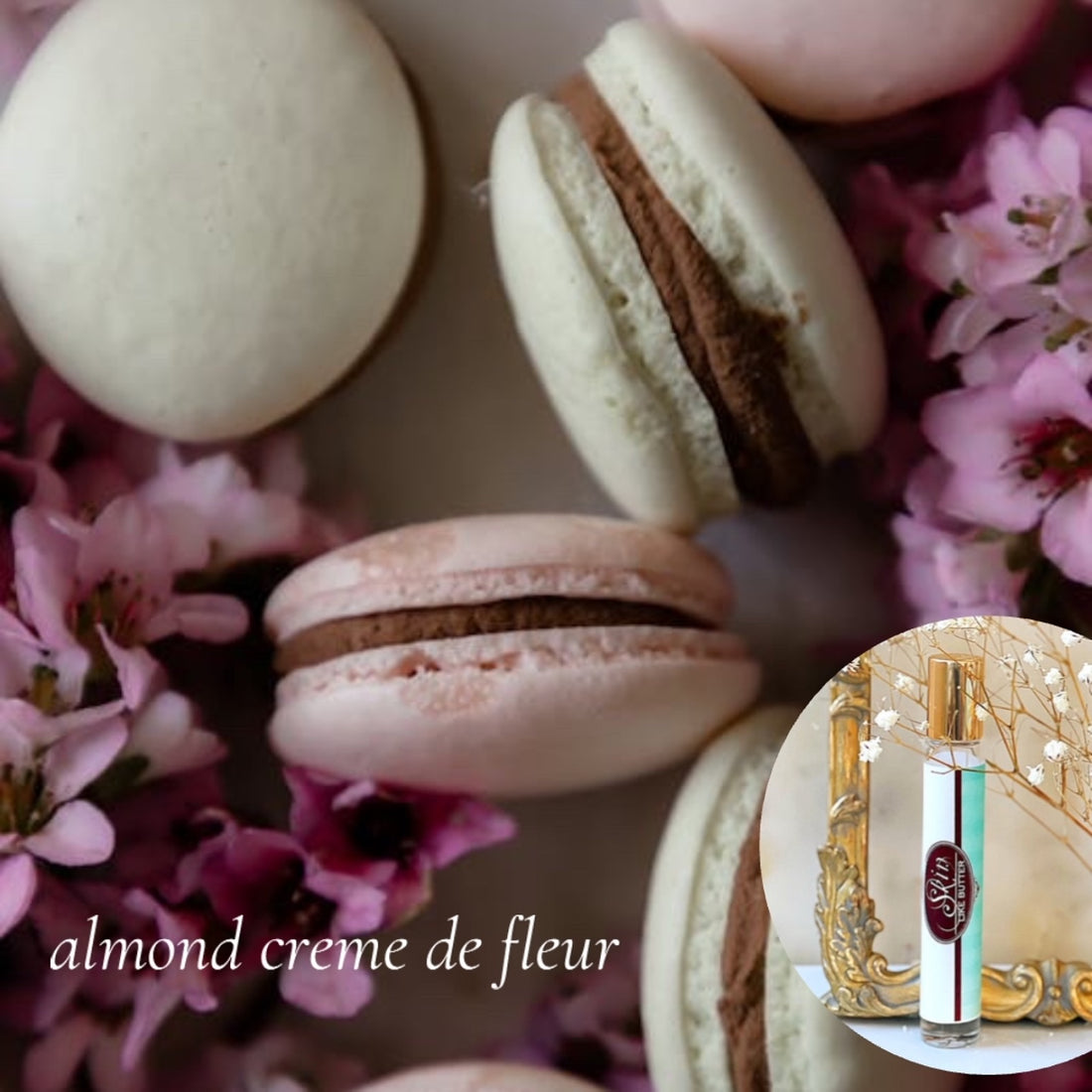 ALMOND CREME DE FLEUR scented Roll On Perfume Deal ~  Buy 1 get 1 50% off-use coupon code 2PLEASE