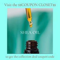 ALMOND CREME DE FLEUR - Scented Shea Oil - in 4 oz bottles, highly moisturizing