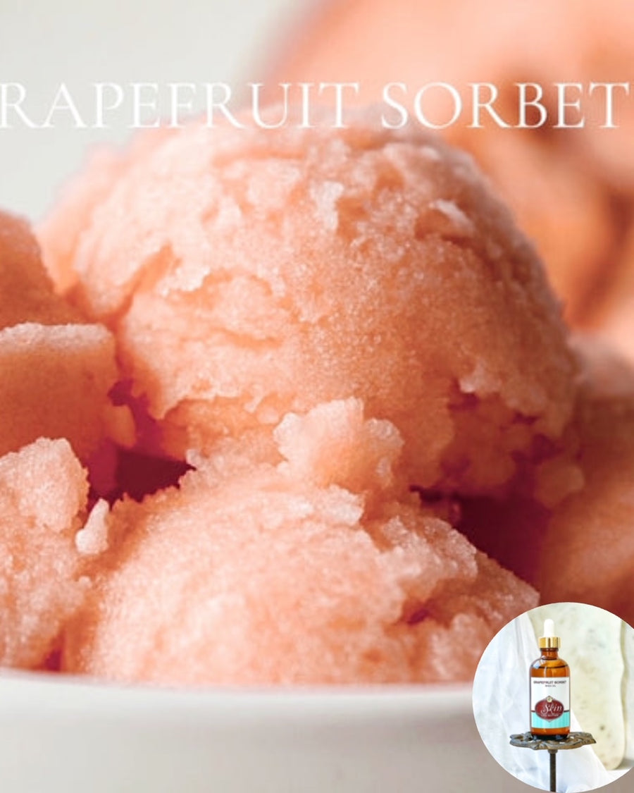 GRAPEFRUIT SORBET - Shea Oil - in 4 oz bottles, highly moisturizing