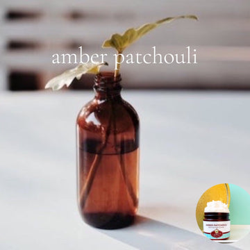 AMBER PATCHOULI  scented Body Butter -  BOGO - Buy 16 oz family size, get 1 any size 50% off deal