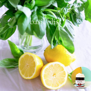 BASIL BLISS scented Body Butter - BOGO - Buy 16 oz family size, get 1 any size 50% off deal