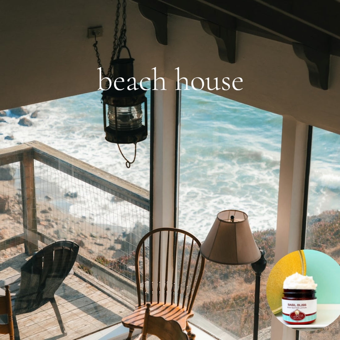 BEACH HOUSE scented waterfree Body Butter