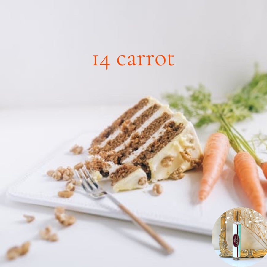 14 CARROT - Carrot Cake scented travel perfume - BOGO deal