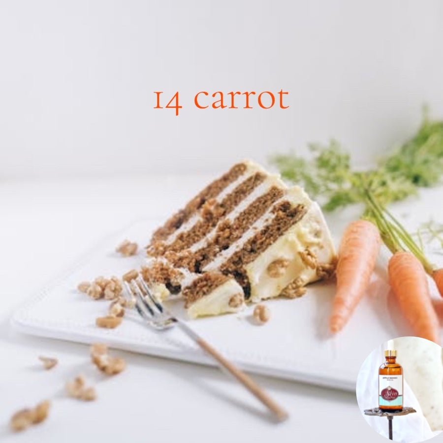 14 Carrot - Carrot Cake Scented Shea Oil - in 4 oz bottles