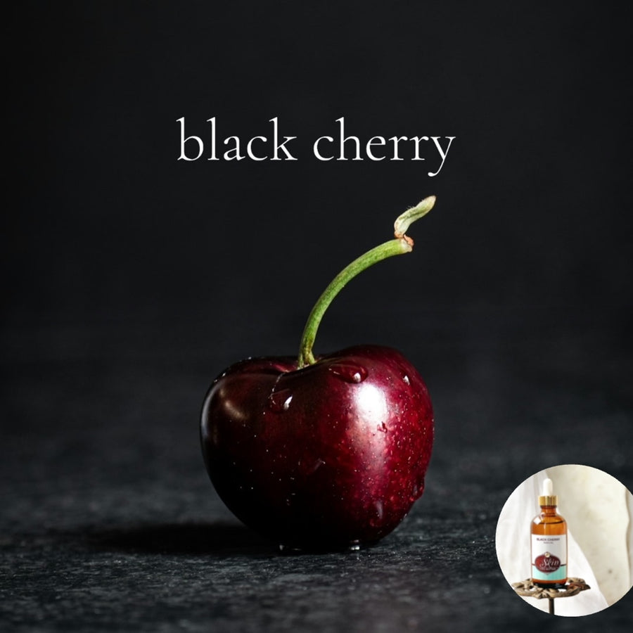 BLACK CHERRY - Scented Shea Oil - highly moisturizing