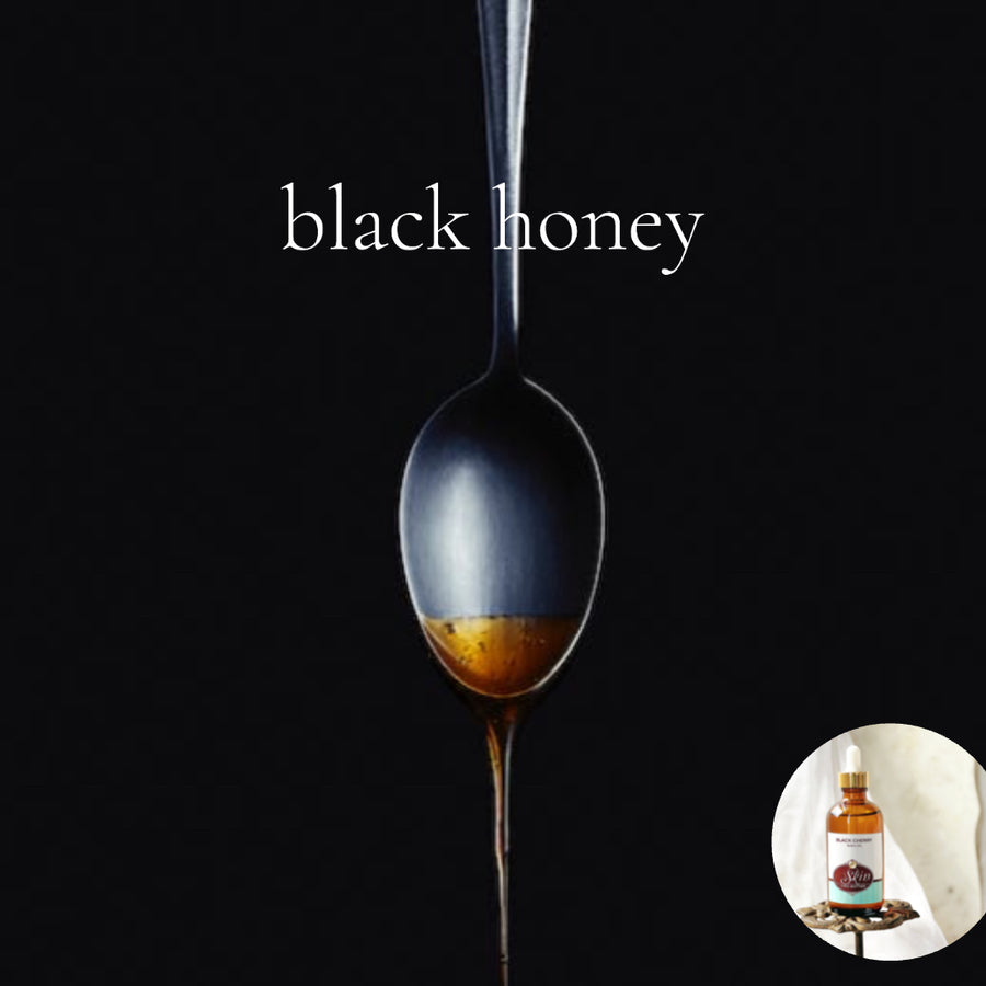 BLACK HONEY - Scented Shea Oil - highly moisturizing