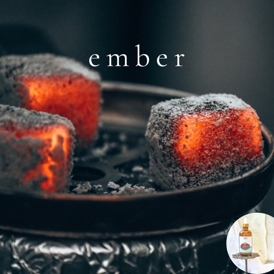 EMBER - Shea Body Oil -  Scented Shea Oil - highly moisturizing