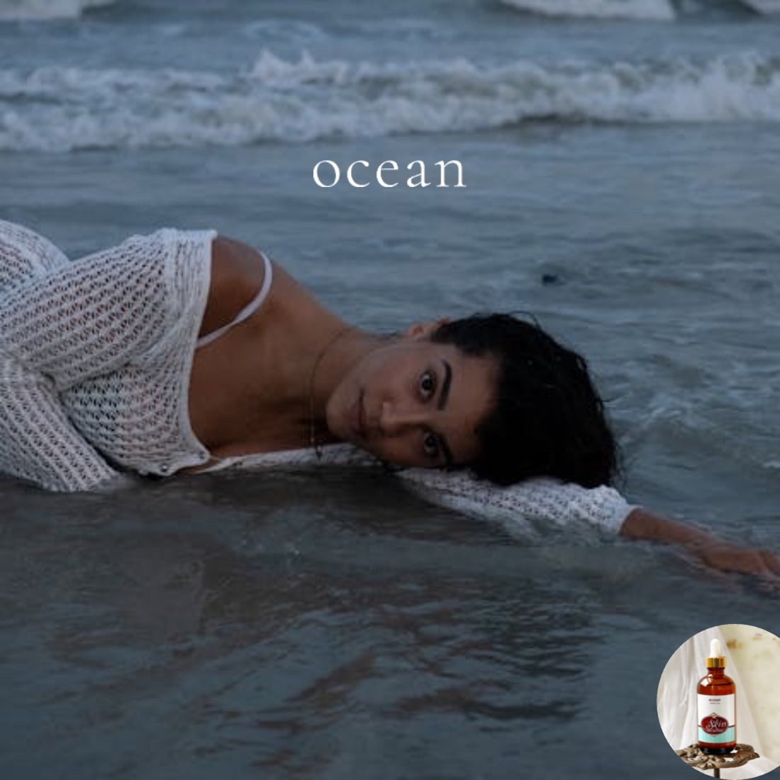 OCEAN - Scented Shea Oil - in 4 oz bottles, highly moisturizing