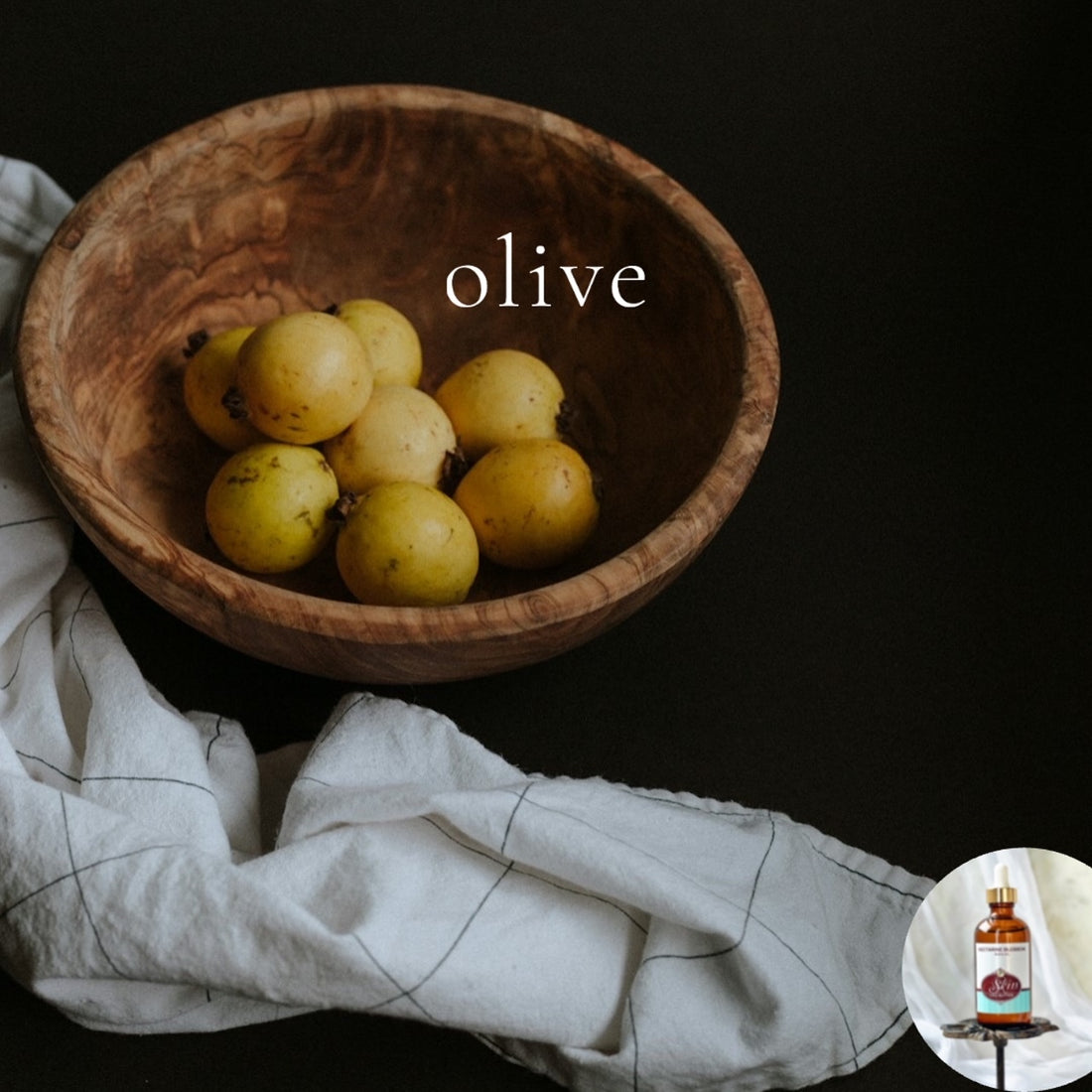 OLIVE -  Scented Shea Oil - highly moisturizing