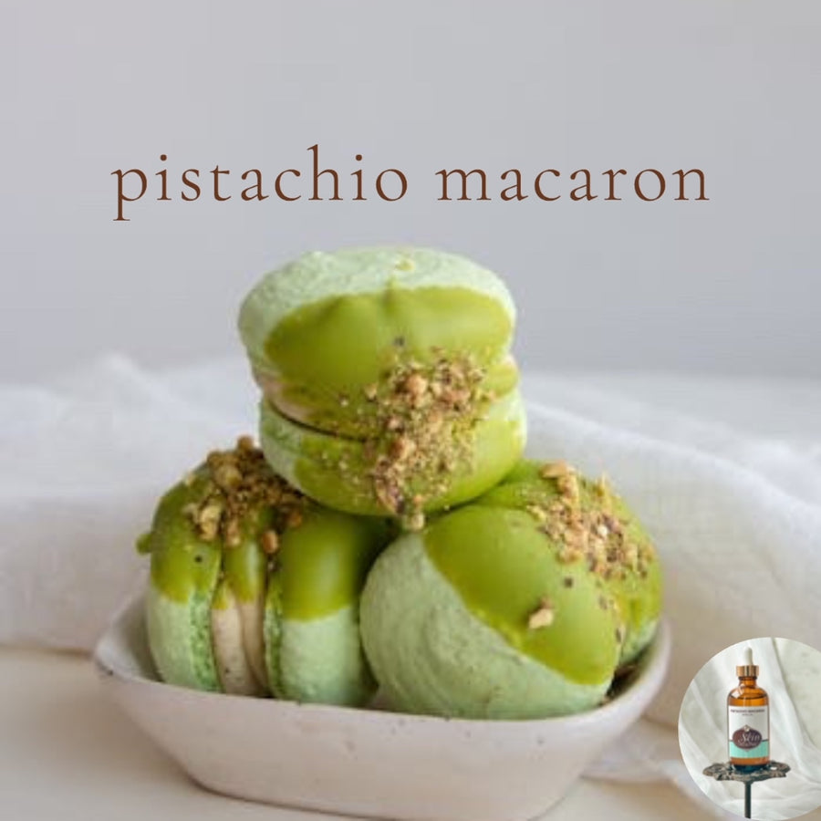 PISTACHIO MACARON - Scented Shea Oil - highly moisturizing