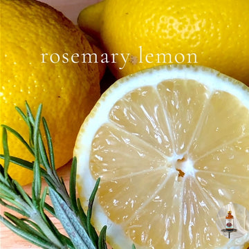 ROSEMARY LEMON - Scented Shea Oil - highly moisturizing - BOGO DEAL