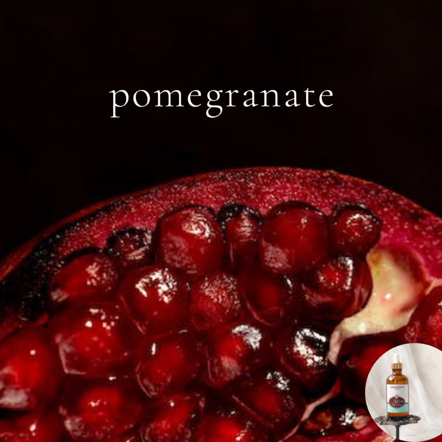 POMEGRANATE - Scented Shea Oil - highly moisturizing