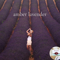 AMBER LAVENDER - Skin Like Butter - Shea Butter 4 oz Soap Bar