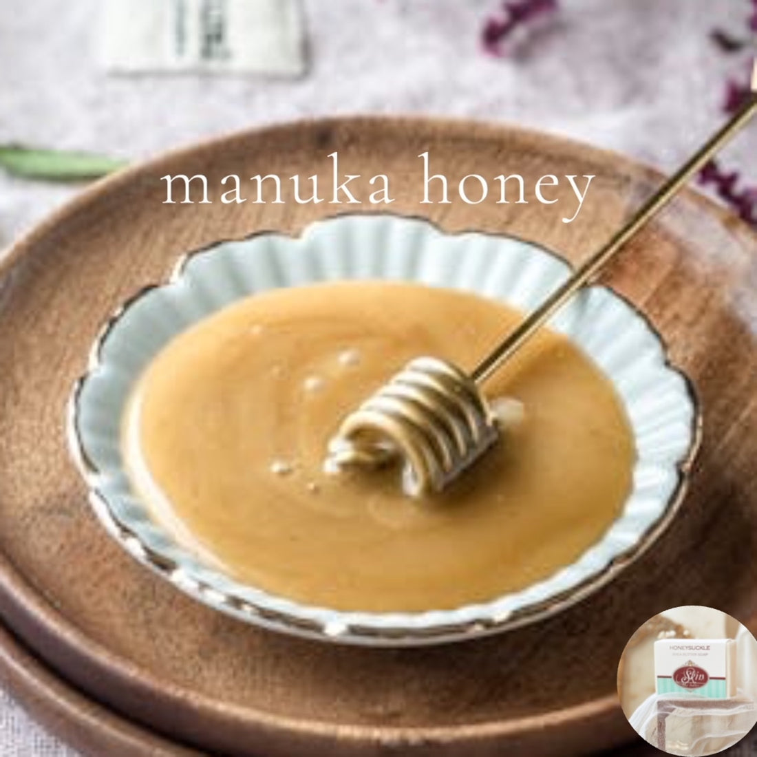 MANUKA HONEY - Skin Like Butter - Shea Butter 4 oz Soap Bar