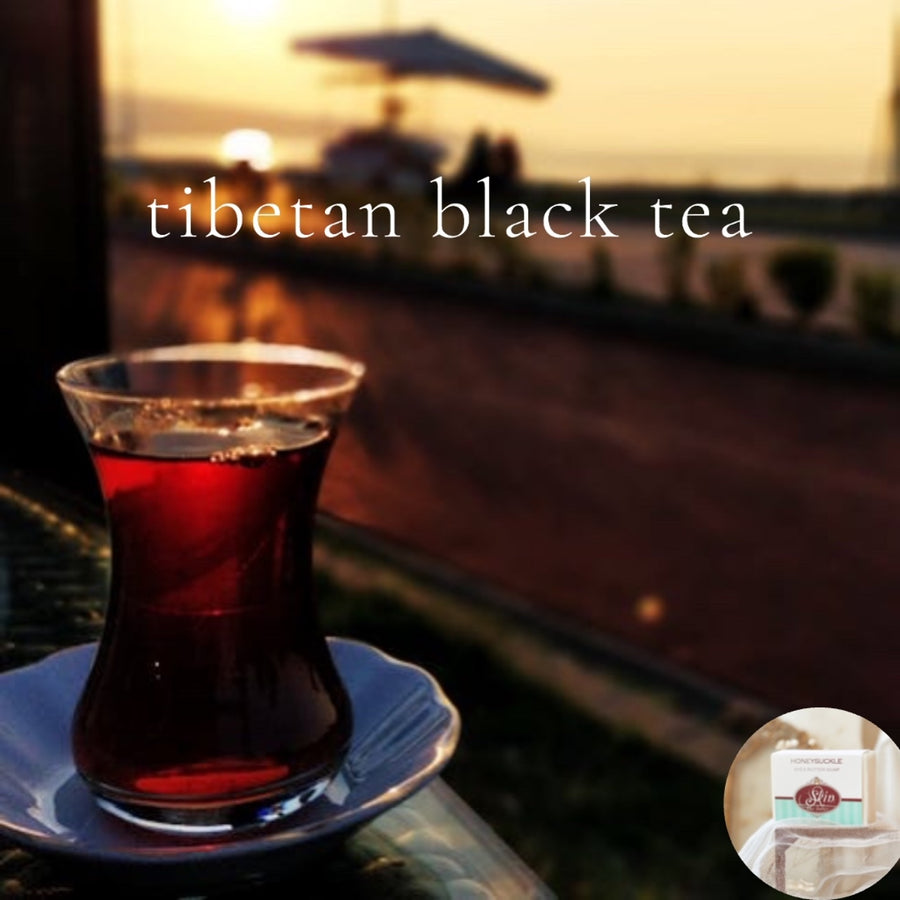 TIBETAN BLACK TEA -  Skin Like Butter - Shea Butter 4 oz Soap Bar
