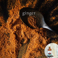 GINGER - Scented Shea Oil -Vegan Silicone Free Body Oil