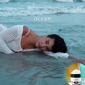 OCEAN scented water free, vegan non-greasy Skin Like Butter Body Butter