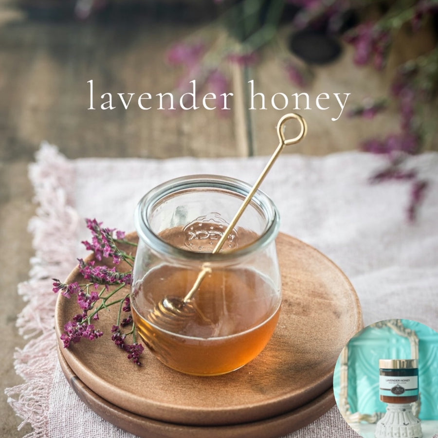 LAVENDER HONEY scented thick luxurious Body Butter in 2 oz to 16 oz jars or bottles