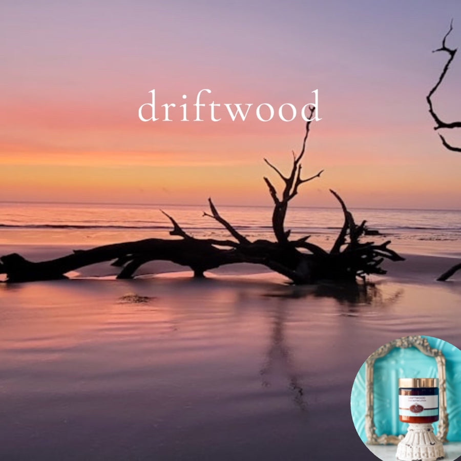 DRIFTWOOD scented thick luxurious Body Butter in 2 oz to 16 oz jars or bottles