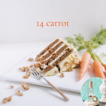 14 CARROT richly scented Carrot Cake room and body spray