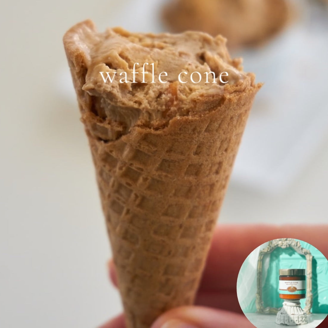 WAFFLE CONE scented thick luxurious Body Butter in 2 oz to 16 oz jars or bottles