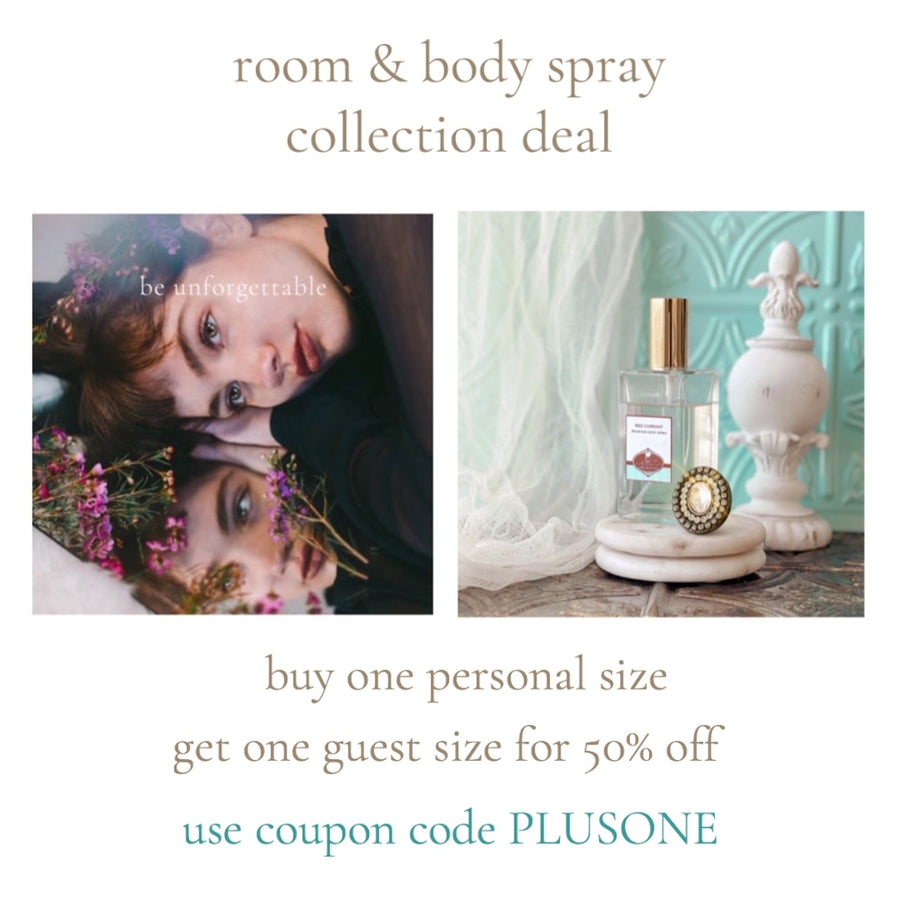 ELDER BLOSSOM AND QUINCE scented Room and Body Spray - best seller!!!