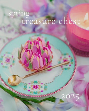 SPRING TRESURE CHEST Perfume sample set - 30 piece SPRING Scents plus 3 Free Samples