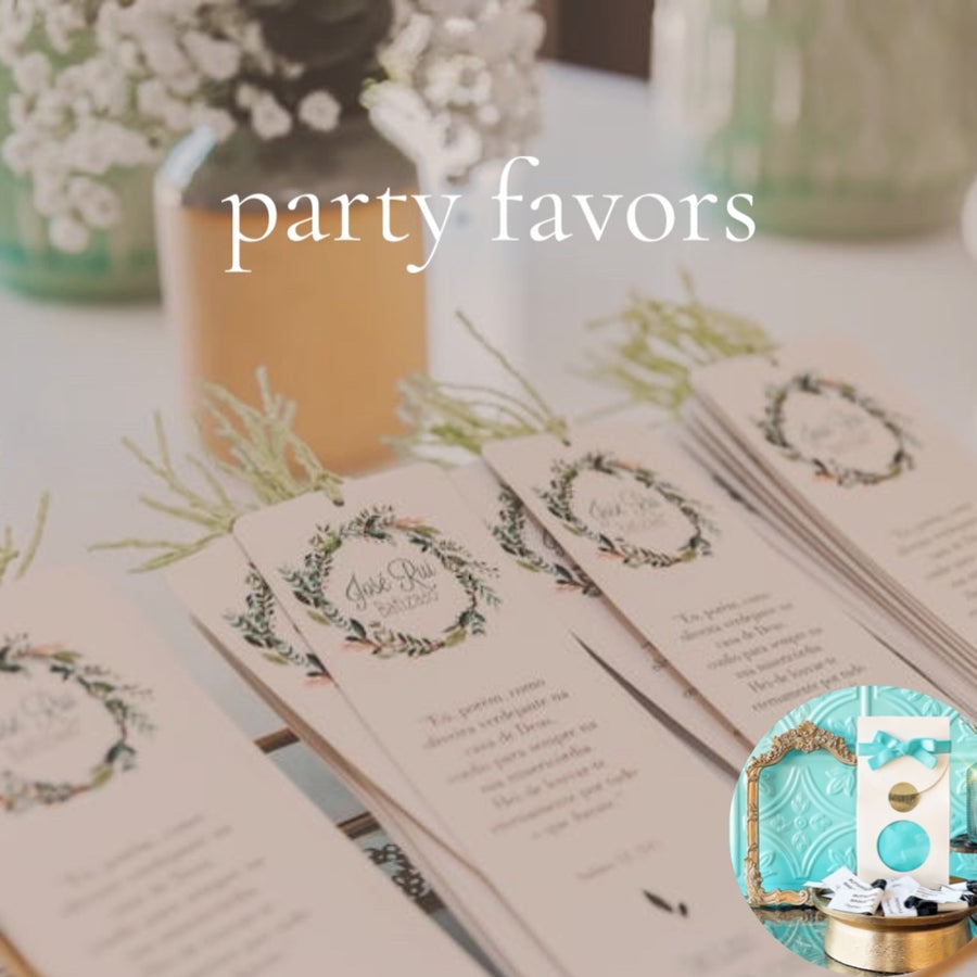 Perfume Sample Set as Unique Party Favors