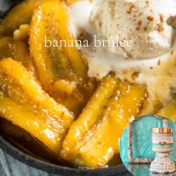 BANANA BRULEE pumpkin and shea butter sugar body scrub