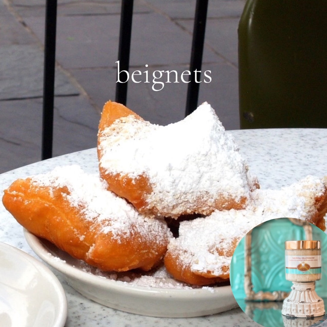 BEIGNETS pumpkin and shea butter sugar body scrub