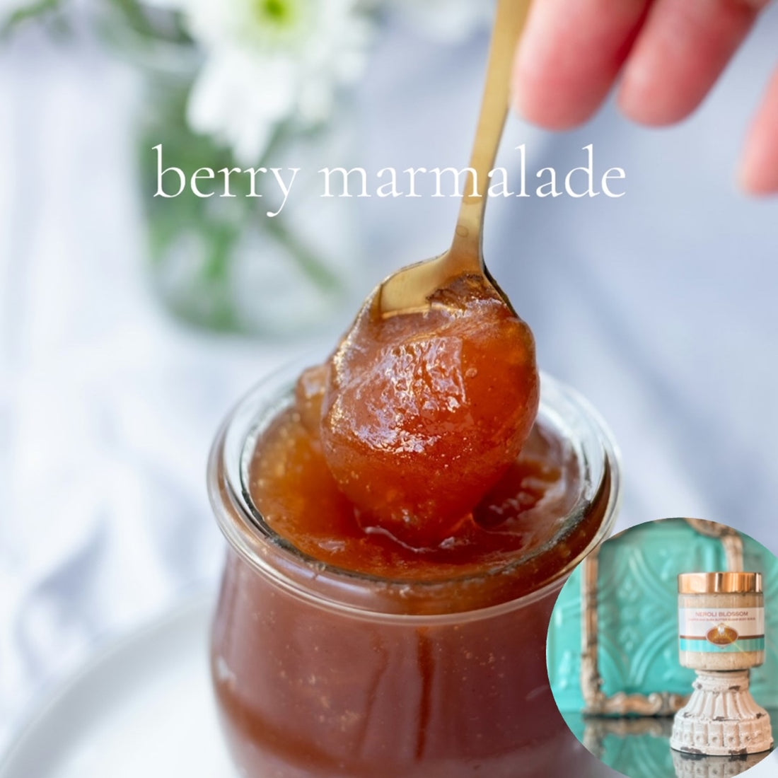 BERRY MARMALADE pumpkin and shea butter sugar body scrub