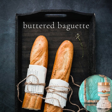 BUTTERED BAGUETTE pumpkin and shea butter sugar body scrub