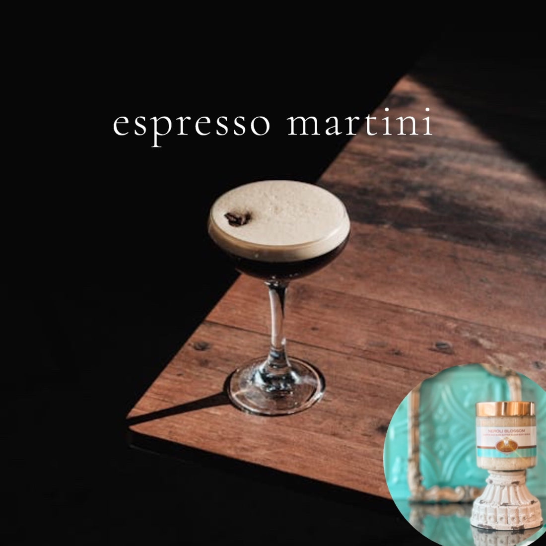 ESPRESSO MARTINI scented pumpkin and shea butter sugar body scrub