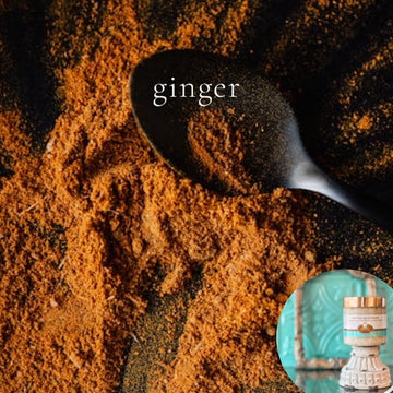 GINGER scented pumpkin and shea butter sugar body scrub