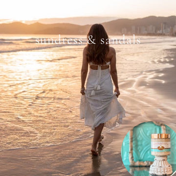 SUNDRESS AND SANDALS scented pumpkin and shea butter sugar body scrub