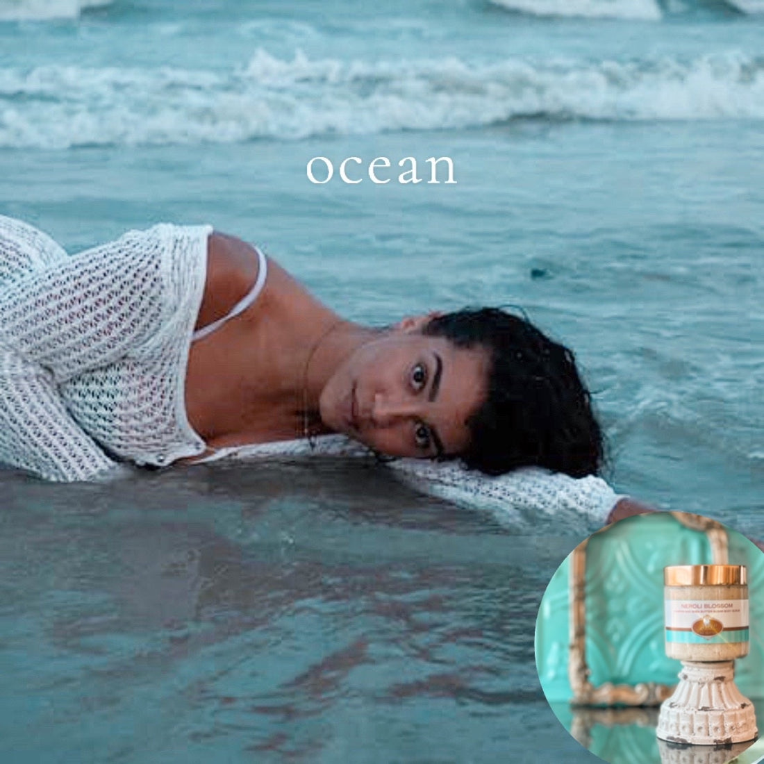 OCEAN scented pumpkin and shea butter sugar body scrub