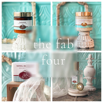 The Fab Four Deal - Body Scrub, Body Butter, Shea Butter Soap, Shea Butter Scrub combo deal