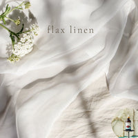 FLAX LINEN Scented Shea Oil -Vegan Silicone Free Body Oil